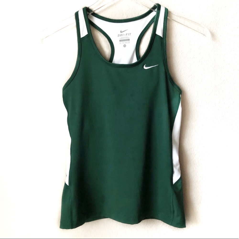 NIKE Dri-Fit Athletic Tank Top BuIlt In Bra XS